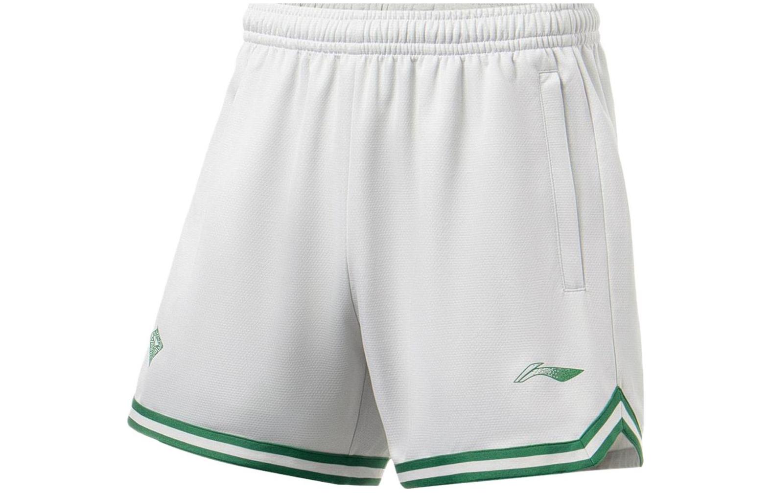 Баскетбольные шорты Li Ning мужские белые AAPT043-9 XXL
