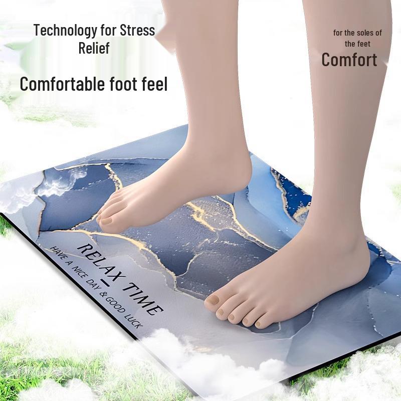 Diatomaceous Earth Non-Slip Bathroom Door Mat