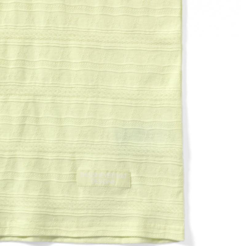 ThiSiSneverthat Star Jacquard L S Tee paLe yeLLow