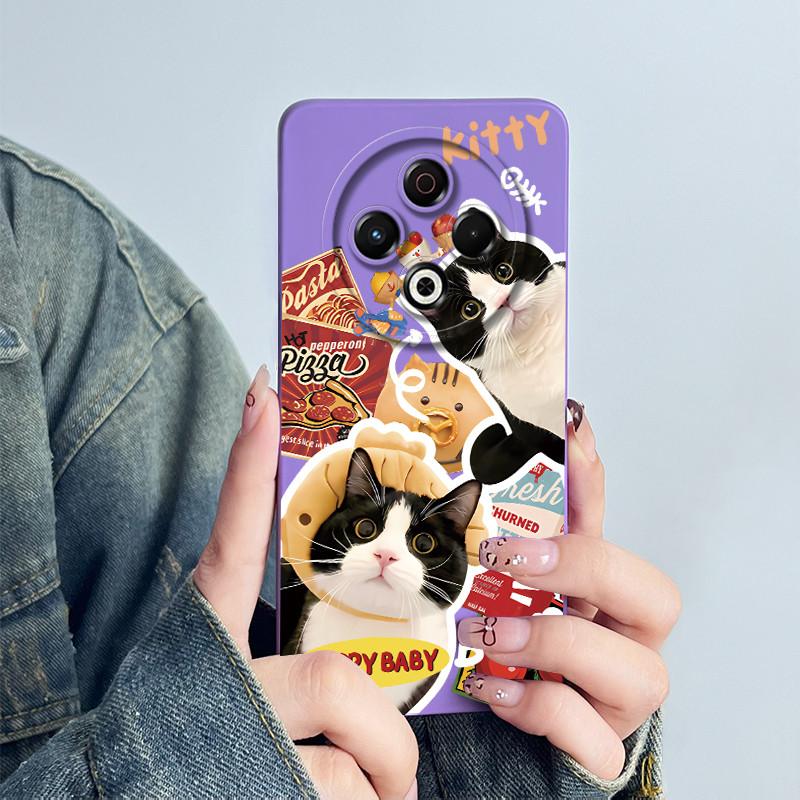 For Tecno Spark 30 Phone Case Spark30 4G KL6 Cover Silicone Cute Panda Flower Boys Girls Cartoon Shell Protective Coque Funda