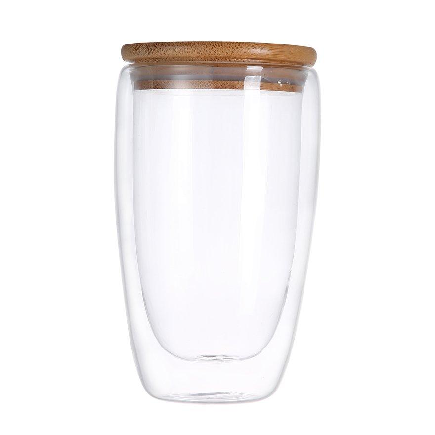 Practical Design Double Layer Wall Clear Glass Tea Cup Bamboo Lid Set Coffee Milk Insulation Mug Bottle At Affordable S Free Real Reviews With Photos Joom - Clear Double Wall Cups With Lids Practical Design Double Layer Wall Clear Glass Tea Cup Bamboo Lid Set Coffee Milk Insulation Mug Bottle At Affordable S Free Real Reviews With Photos Joom - Clear Double Wall Cups With Lids