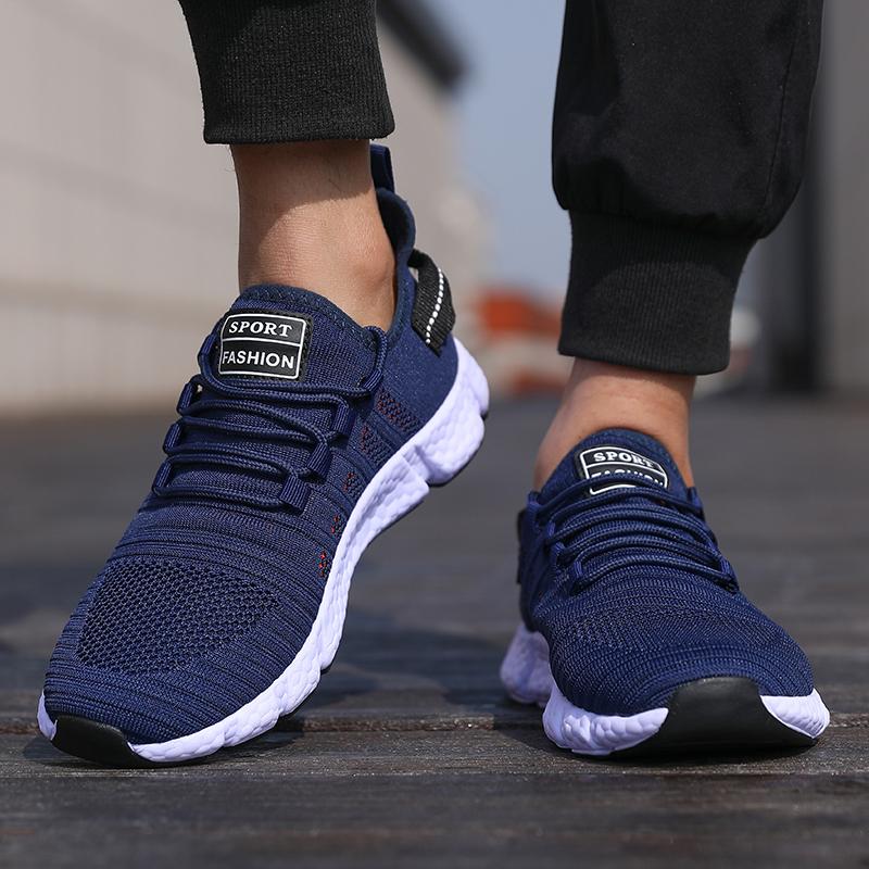 Men's Running Shoes Mesh Breathable Sports Shoes Women Fashionable and Lightweight Casual Sports Shoes 2025 Tenis Feminino Size