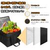 Yushang Insulated Delivery Lunch with 2 Dividers Bag, Eco-Friendly Bag, Lightweight, Waterproof, Commercial-Grade Durability, Foldable,