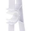 1Pc Double Curtain Rod Brackets Wall Curtain Rod Retainers Bracket Curtain Rod Hooks Aluminum Alloy Curtain Rod Window Hardware