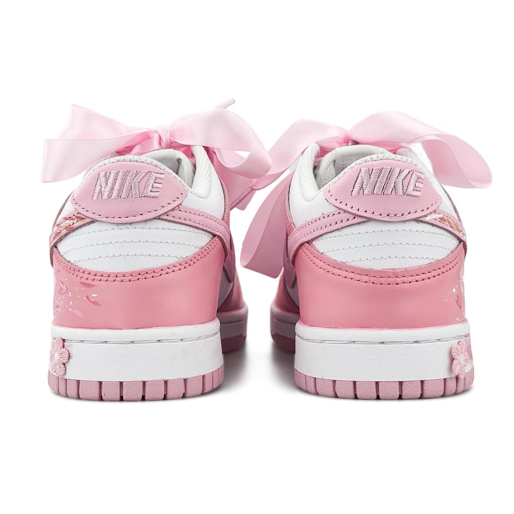 Nike Dunk Abriebfest, Leicht und Atmungsaktiv Niedrig geschnittene Skateboard-Schuhe Damen Rosa FB9109-125(Team1491-)