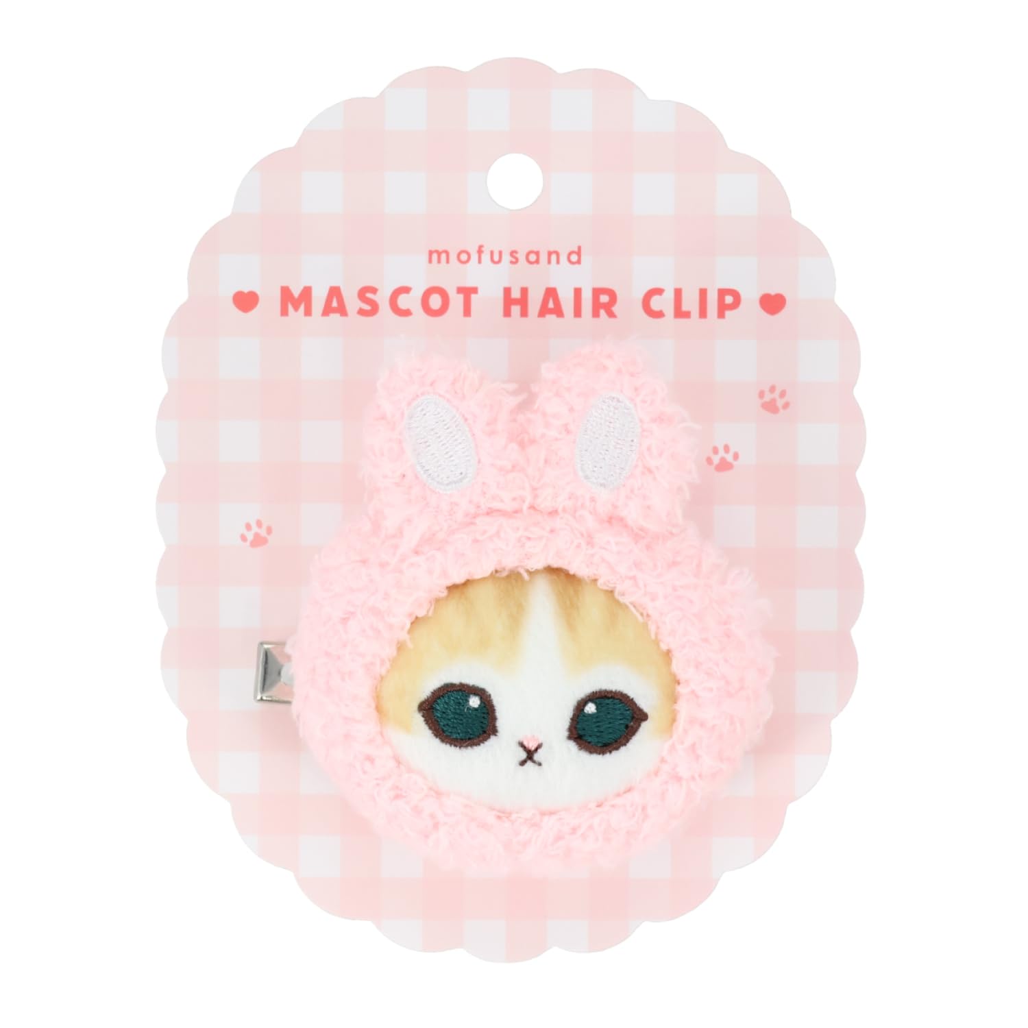 Shobido Mofusand Mascot Hair Clip Bangs Clip mofusand Series Rabbit COSME&ZAKKA