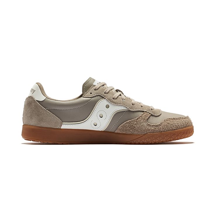 SAUCONY Bullet Comfortable Retro Cushioning Low-Top Casual Running Shoes Unisex Sneaker Gray White S79057-6