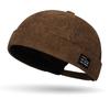 Landlord Hats Elegant and Stylish Tang Hats Men's and Women's Corduroy Melon Rind Hats