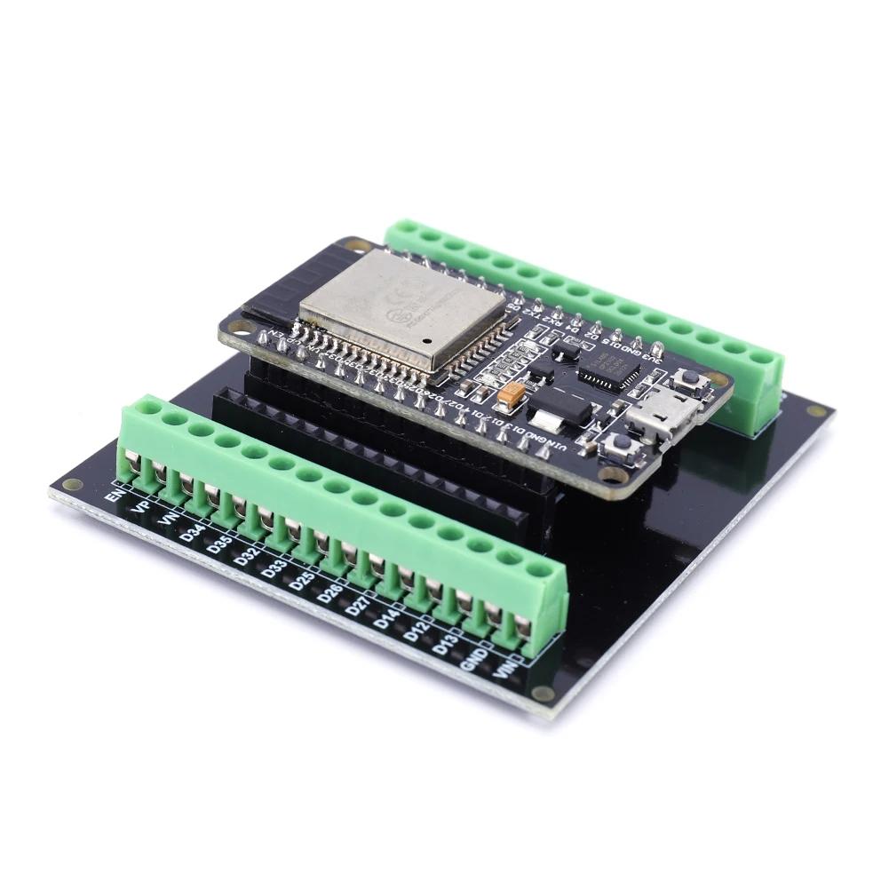 ESP32 Development Board ESP32S Expansion Board NodeMCU-32S Lua 30Pin Module GPIO WiFi Bluetooth-compatible Module Power Module