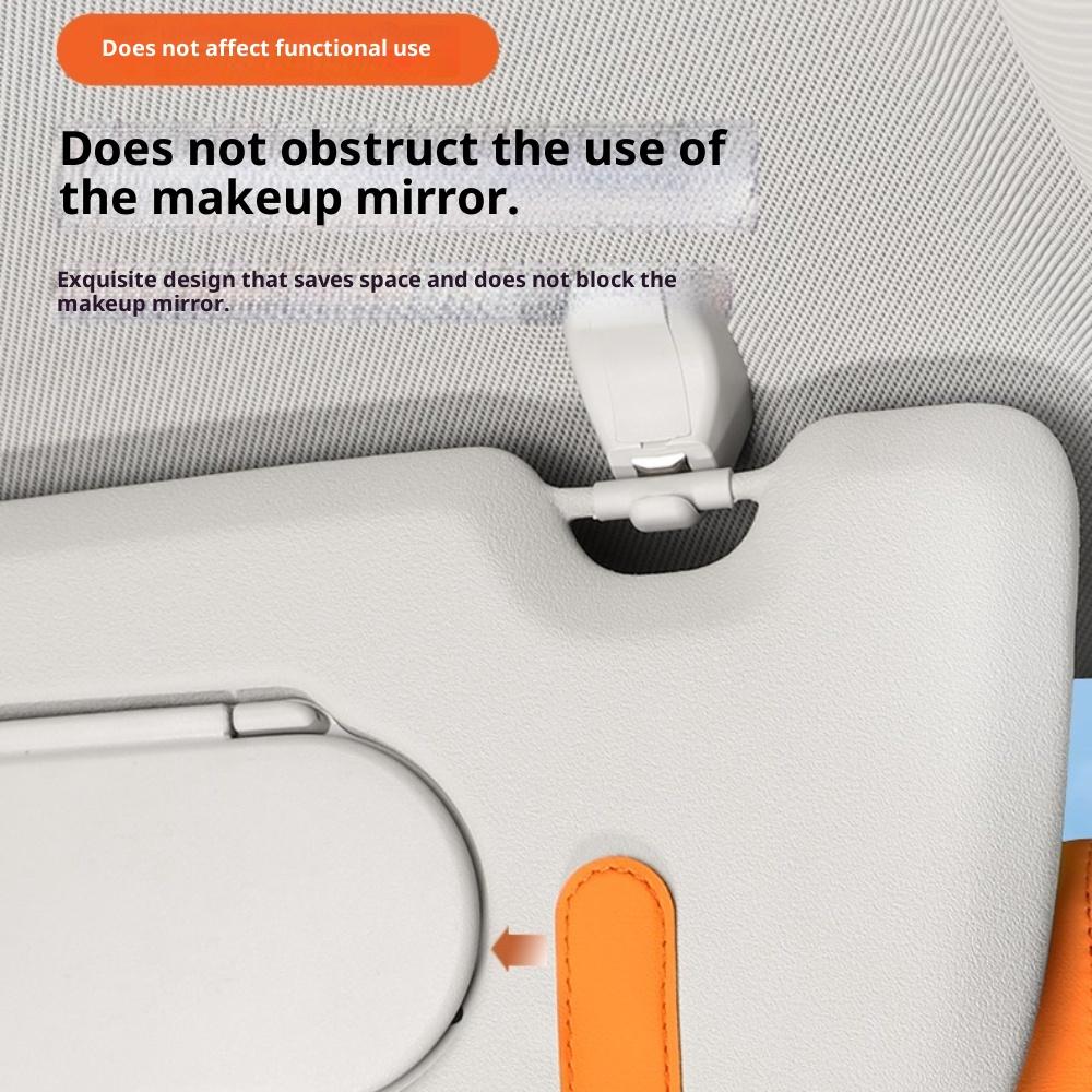For Xpeng G6 M03 P7 MONA03 X9 G3 Car Sunglasses Case  Auto Sun Visor Eyeglasses Storage Clip