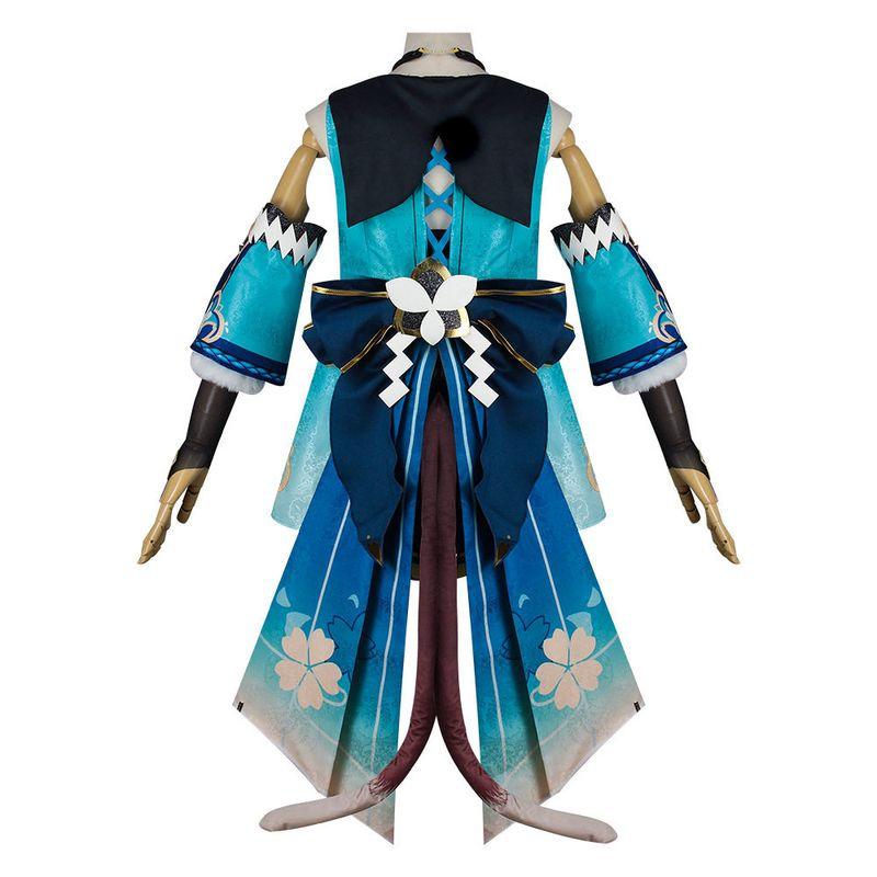 Inazuma Character Kirara Cosplay Costume, Grass-Type Archer Kirara Anime Game Cosplay Outfit