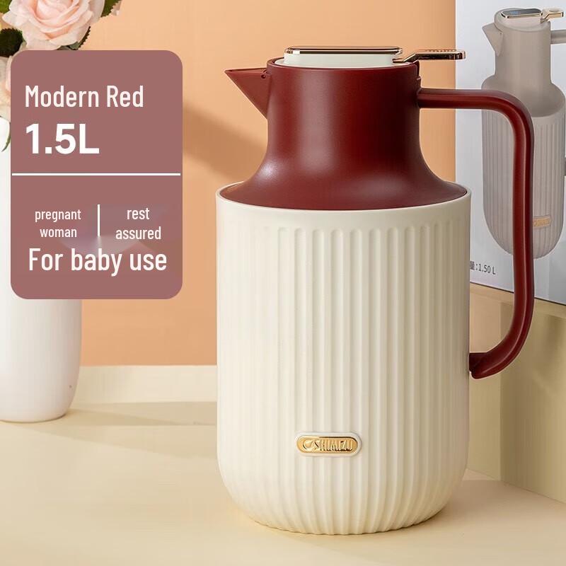 SHIMIZU SM-1202-150 1.5L Glass Liner Vacuum Flask