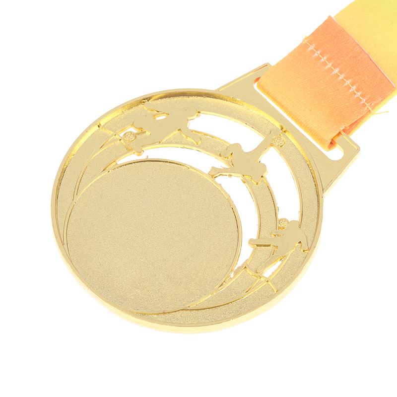 Winner Medal Kickball Medals Award With Neck Ribbon For Winner Reward Sports Metals Football Basketball Volleyball Prizes