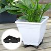 12/24Pcs Plant Flower Pot Feet Stand Invisible Triangle Risers Toes Lifters Indoor Outdoor Garden Supplies Plant Pot Base Tray