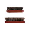 Horsehair Brush with Birch Wood Handle Soft Bristle for Leather Shoe Polish Suede and Nubuck Cleaning Care