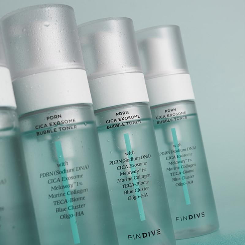 FINDIVE PDRN Cica Exosome Bubble Toner 150ml