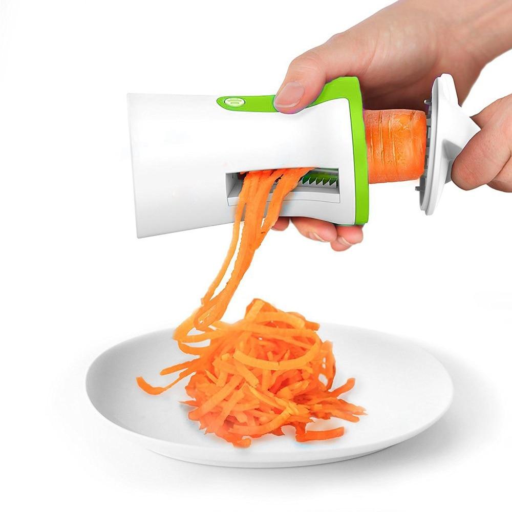 Buy 1 PC Portable Vegetable Slicer Handheld Spiralizer Peeler Spiral