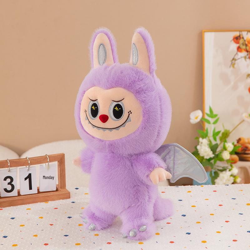Adorable Angel Labubu Rabbit Plush Cartoon Cloth Doll