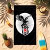 Besiktas JK (5) Theme Beach Towel Sand Resistant Soft And Comfortable Suitable For The Pool Camping Yoga And Diving A Travel
