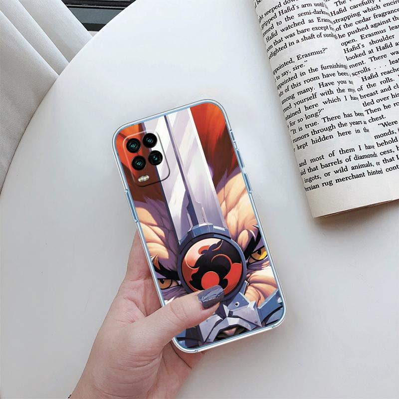 T-ThunderCats Transparente Handyhülle für Motorola Moto Edge 20 30 40 50 S30 Fusion Ultra Pro Neo Lite + G200 G23