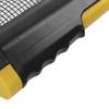 Retractable Table Tennis Rack Portable Plastic Polyester Cotton Telescopic AdjustableWavy Black Yellow