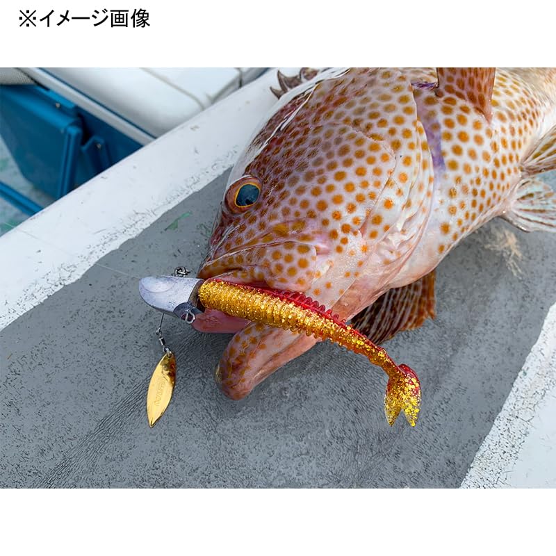 Xesta Shad Star 4.5 Inch #W028KCBR Keimura Clear Blue Acarame