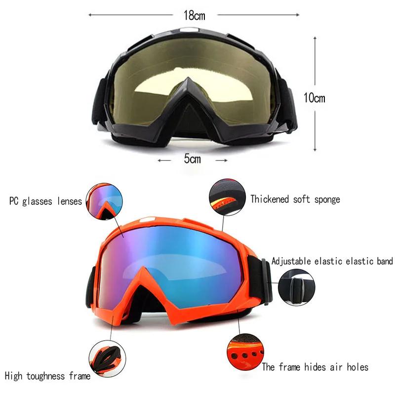 Lackiertes Modell Offroad-Motorrad Outdoor Staubdicht Winddicht Brille Vintage Harley Motorradbrille Helmbrille