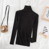 Women Fall Turtleneck Sweater Knitted Soft Pullovers  Basic Soft Sweaters