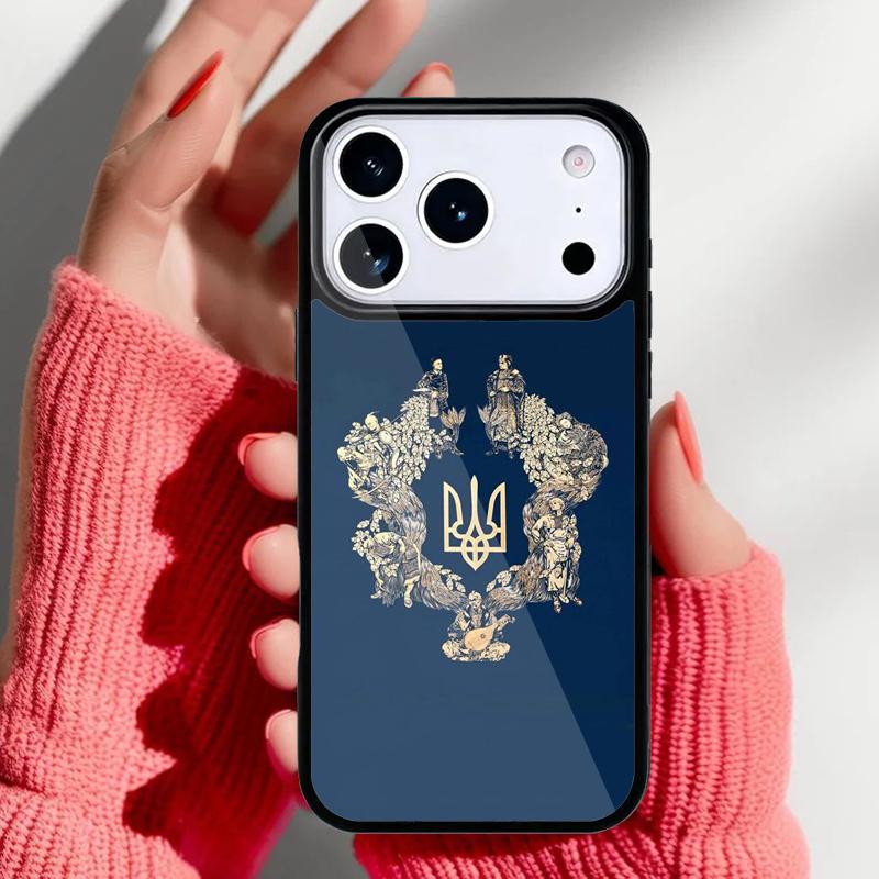 

Grungy I Love U=kraine Heart Flag Phone Case for iPhone 17 16 15 14 13 Pro Max Back Cover for 12 11 Pro Coque iPhone 14 Pro