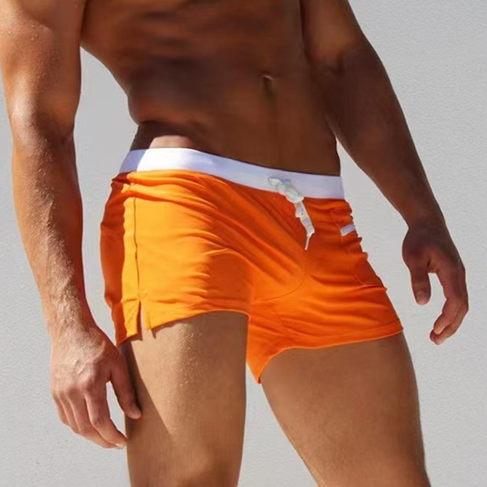 2025 Men's Outdoor Leisure Sports Tight Shorts Fitness Running Beach Swimming Sports Shorts High Quality Performance Shorts