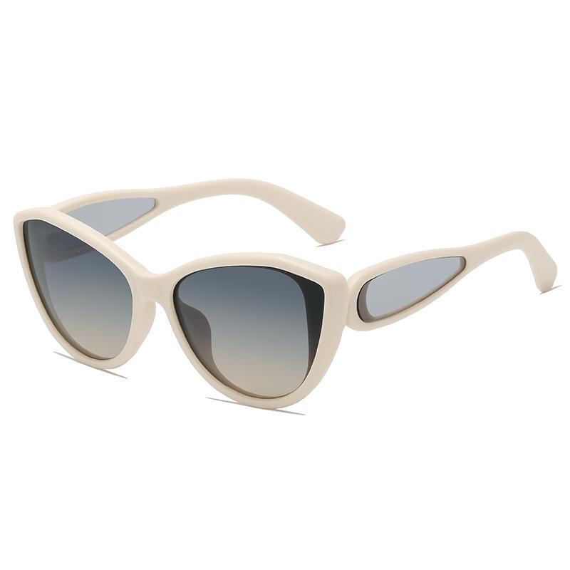 Women s Retro Cat-Eye Polarized Sunglasses - Small Frame, High-End Sun Protection, Korean Street Style