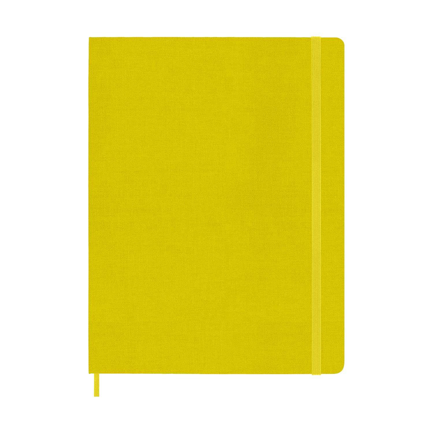 

Moleskine Classic Fabric Collection Notebook, Hardcover, Horizontally Ruled, XL Size, Hay Yellow, QP090M6SILK
