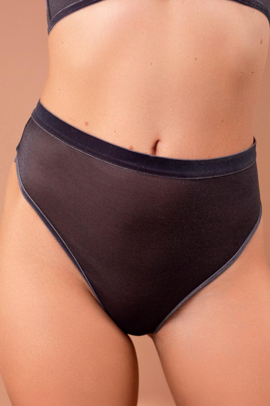 

Трусики стрінг brabrabra (97229) 4(L) сірий