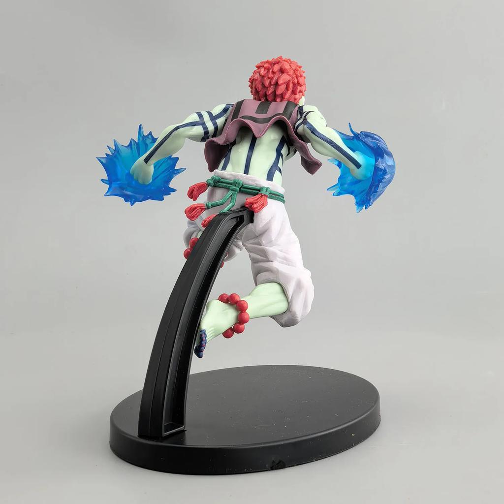 Bandai 15cm Demon Slayer Figures Slayer Akaza Doll Figurine Warrior Action Figure Model Toys Anime Model Figure Car Doll