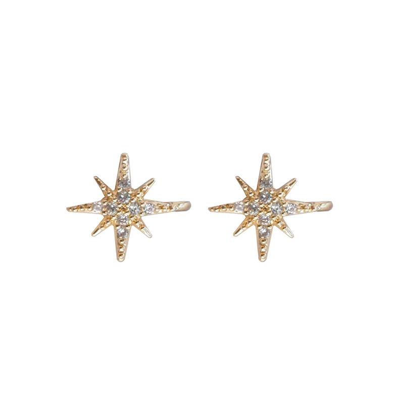 Ear Cuffs Leaf Star Clip Ring Earrings for Women No Piercing Fake Cartilage Earring Studs Ear Stud Set Clip Cuff