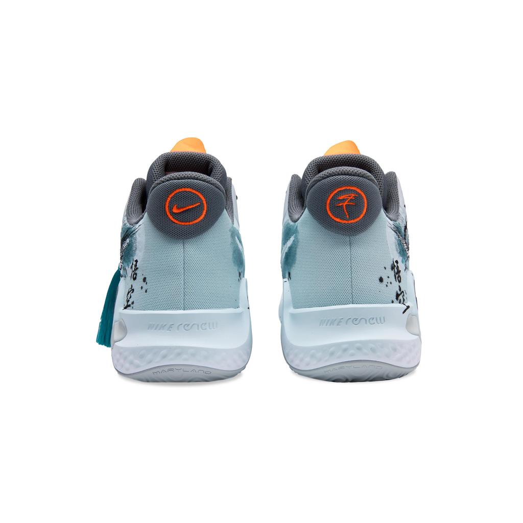 Nike KD Trey 5 IX Fighting The Holy Sun Slip Resistant Abrasion Resistant Mid Top Basketball Shoes Unisex Cyan Black CW3402-011(Team348-)