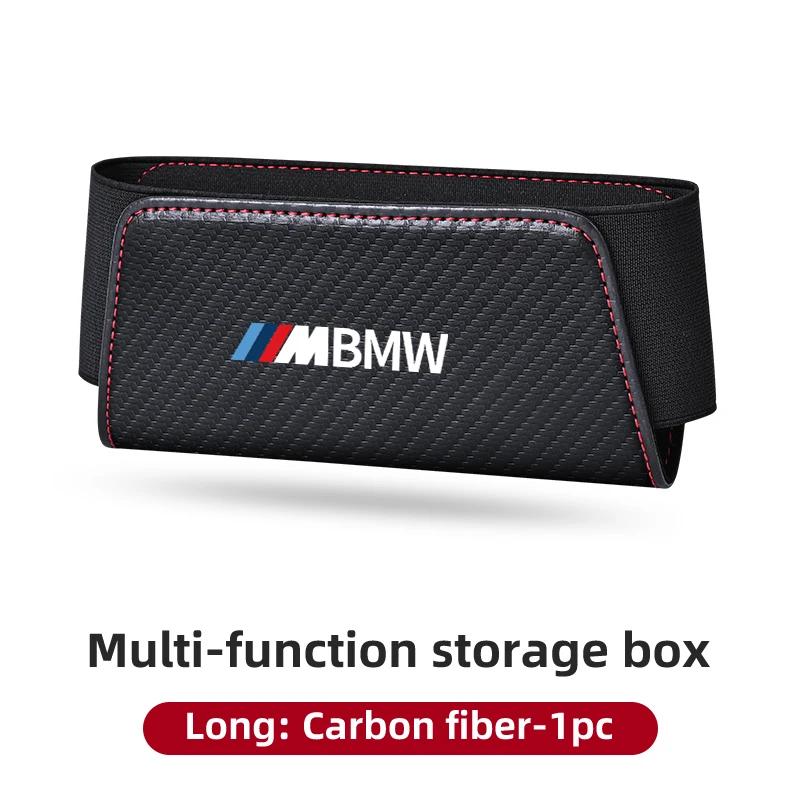 2025 Hot Car Leather Storage Pocket Seat Back Door Center Console Organizer For BMW E90 E87 I01 E60 F25 F26 F44 F45 E36 E34 E39