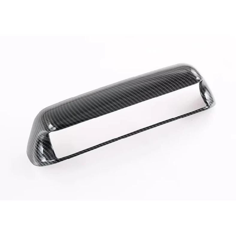 For BYD Dolphin Atto 2 EA1   Car Accessories Carbon Fiber Style Air Conditioner Switch Cover Frame
