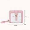 Cute Style Large Capacity Bow Wallet Durable Fashionable Bifold Wallet Multi-layer Coin Purse Daily