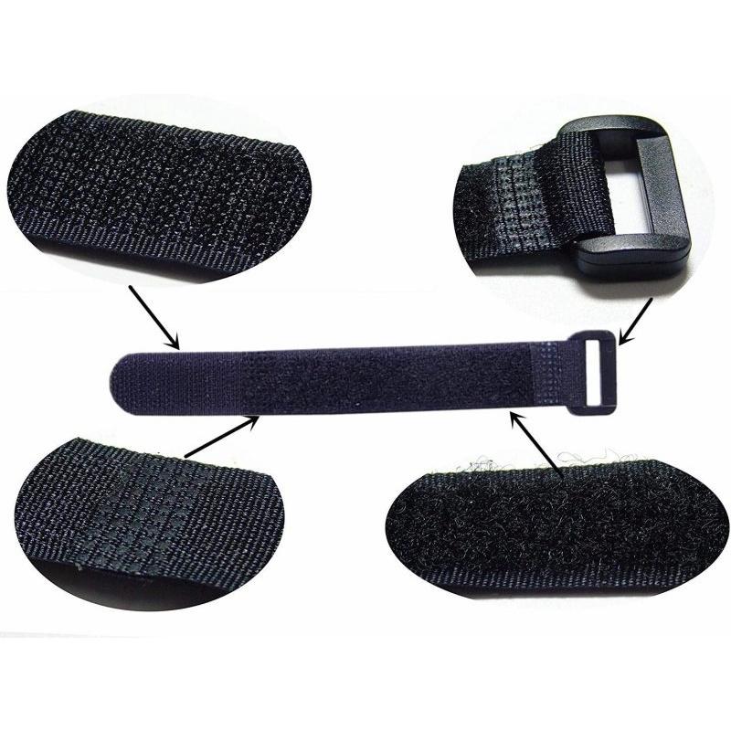 10 Pieces Of Reverse Buckle Buckle Velcro Strap, Bicycle Tachograph Strap, Wire Strap