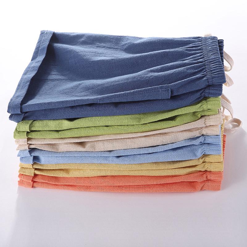 2020 Kids' Cotton Linen Korean-Style Summer Shorts: Trendy, Sporty Fashion