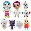 Vero e Il Regno dell'Arcobaleno Bambola Peluche Gatto Bartleby Frookie Zee Grizelda Re Peluche Giocattolo Morbido Peluche Figura Regali per Fan