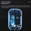 Portable 2/3-Slots Battery Charger Hub for Insta 360 X3 Battery 12V 3A Quick Charger for Insta360 X3 Action Camera Accessories