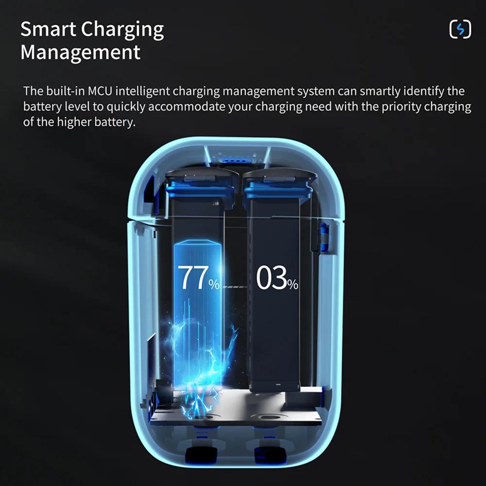 Portable 2/3-Slots Battery Charger Hub for Insta 360 X3 Battery 12V 3A Quick Charger for Insta360 X3 Action Camera Accessories