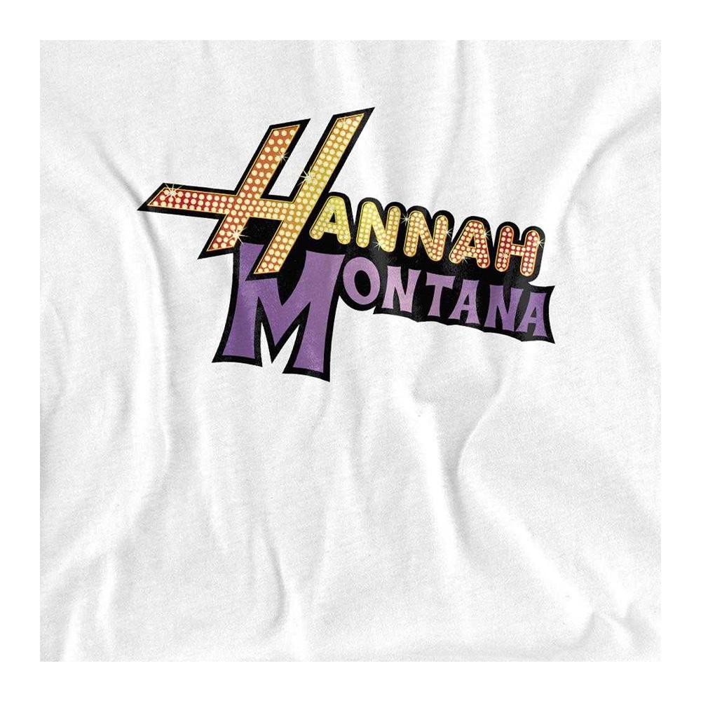 Hannah Montana Womens/Ladies Camp Rock Hannah Montana Logo T-Shirt