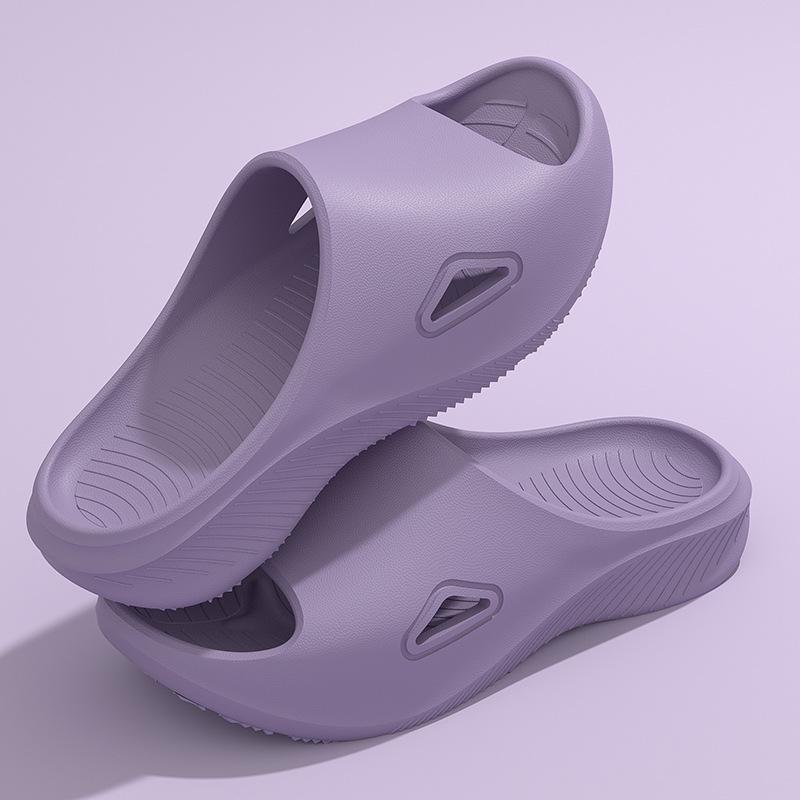 EVA Cool Slippers Sports Outer Wear Thick Bottom Household Non-slip Indoor Summer
