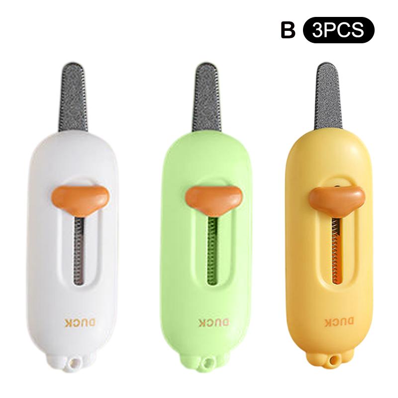 Mini Portable Box Cutter Magnetic Box Opening Knife With Safety Lock Cute Fridge Magnet Home Unboxing And Office Paper Cutting