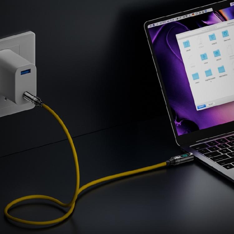 Fast PD100W Charging & Data Transfer Cable with Double USB C Port and 8K Video Transmission Efficient