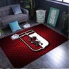 1PC Rug Lion Shield Genoa Carpet, Chair Rug,Area Rug for Office Bedroom Living Rooms Bedroom, Doormat Decor Christmas Fan Gifts