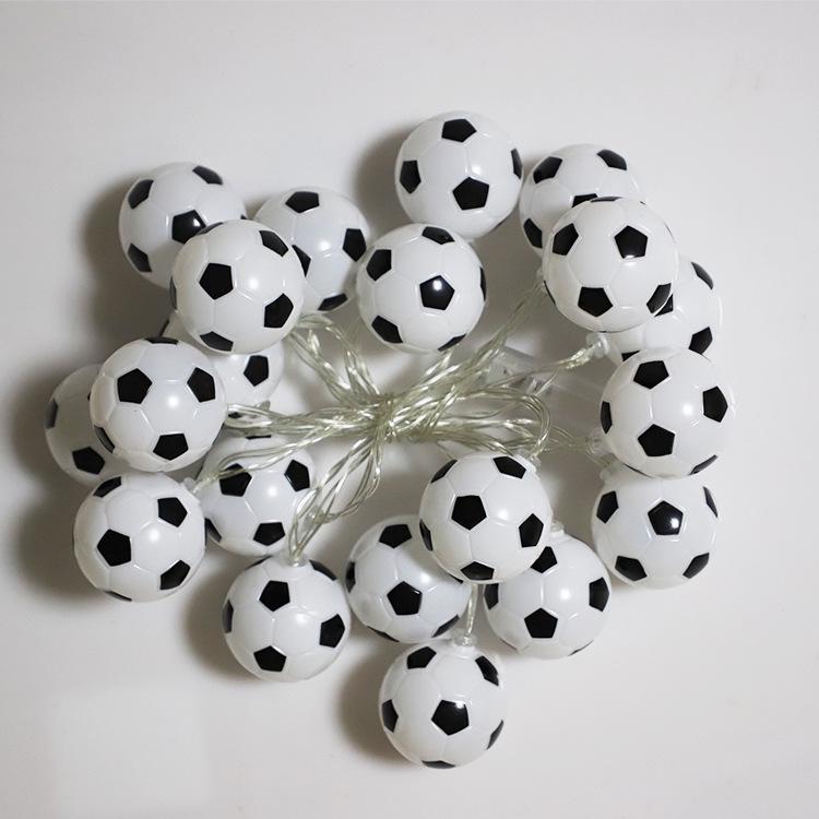 Linhai LED Football String Lights - World Cup Bar & KTV Decoration for Children's Room